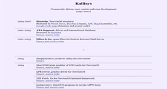 Desktop Screenshot of kallisys.com